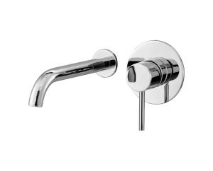 Quality Single Handles Concealed Wall Mixer Long Service Life Polished T8008A wholesale