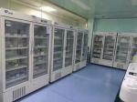 High Quality Double Glass Door Vaccine Storage Pharmacy Refrigerator With LED