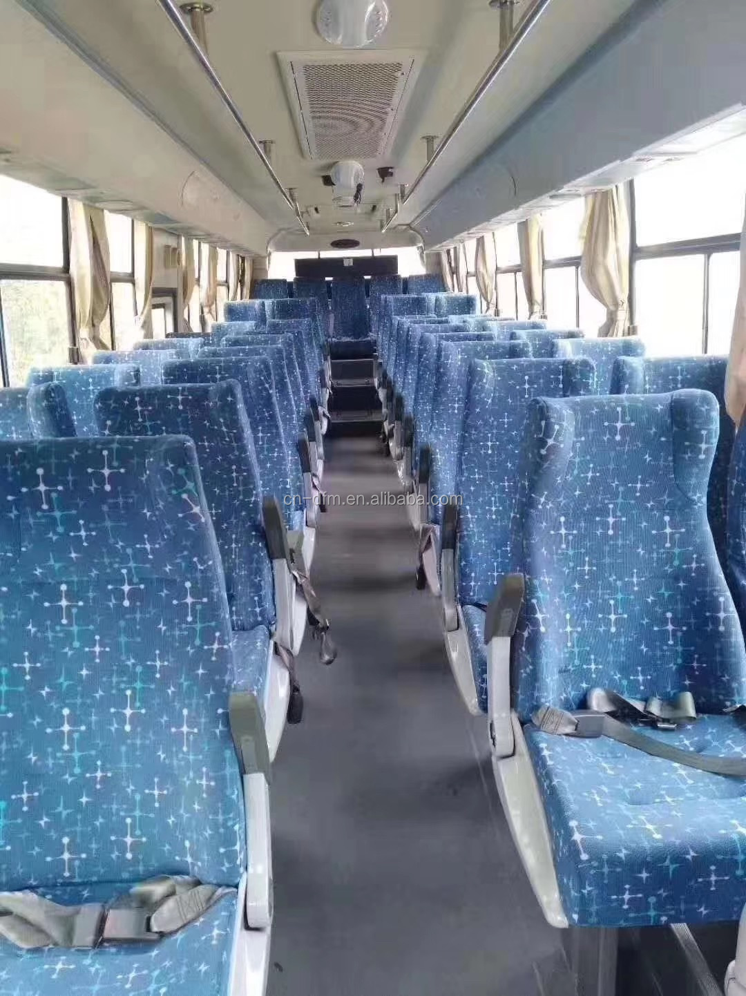 Secondhand Buses with 46 Seats LHD CNG Engine Used Coach