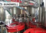 Aluminum Automatic Liquid Filling Sealing Machine Fabricated Of Stainless Steel