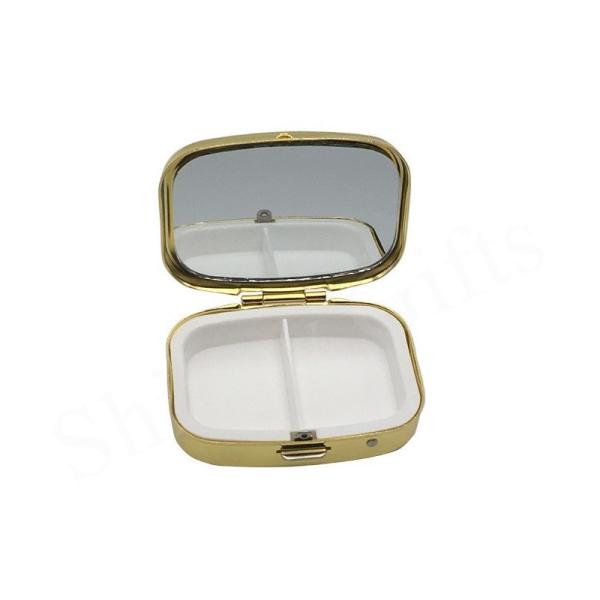 Wholesales Pill Box Metal Pill Box ECO Friendly Travel Pill Storage Box