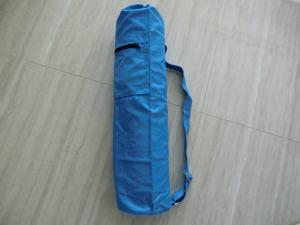 Quality canvas yoga mat bag with zippered pockets wholesale