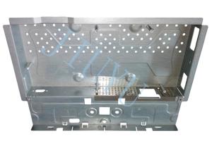 Quality 1.2mm Metal Stamping Parts Sheet Metal Components For DVD Shell wholesale
