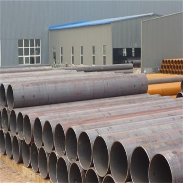 Cheap 20# Mild Steel MS Seamless Pipes 600mm OD 8mm Water Pipe 6000mm Length for sale