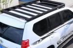 Durable Universal Aluminum Alloy Solar Car Roof Racks for Toyota Land Cruiser