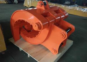 Quality Mechanical Excavator Rotating Grapple , Excavator Rock Grapple High Performance wholesale