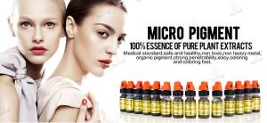 Quality CE Semi Permanent Makeup Pigments Micro Pigment Ink For Permanent Makeup Tattoo wholesale