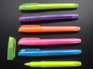 Quality logo printed promotional gift highlighter marker wholesale