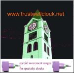 specialty clocks and movement mechanism with steppor motor high strong power
