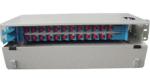 2U 24 Ports Rack Mount Fiber Optical FTTX ODF Closed Frame