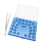 Self Ligating Roth MBT Bracket 0.022 0.018 No Hook 3 WH 345 WH Laser Mark No