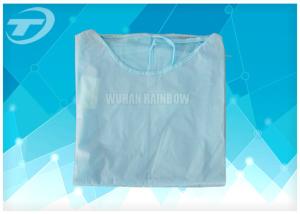 Quality PP SMS Disposable Scrub Suits Patient Surgical Hospital Isolation Gowns wholesale