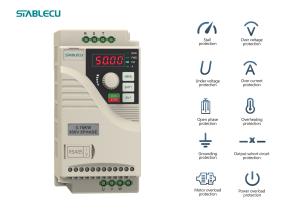 Quality Mini VFD Frequency Converter Single Phase To Three Phase 0.75KW wholesale