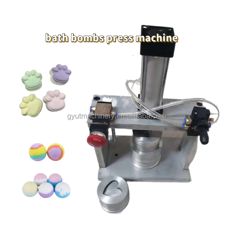 Handmade Bath Salt Ball Making Machine with Salt Powder Raw Material and Various Molds