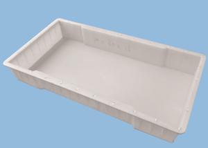 Quality Rectangle Concrete Walkway Molds , Channel Covers Cement Paver Molds Durable wholesale