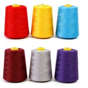 Quality 40/2 20/2 5000meter 5000Y 6000 Yards 100% Core Spun Polyester Sewing Thread wholesale