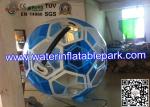 Colorful 1.0mm PVC Sphereing Ball , Football With Inflatable Balls