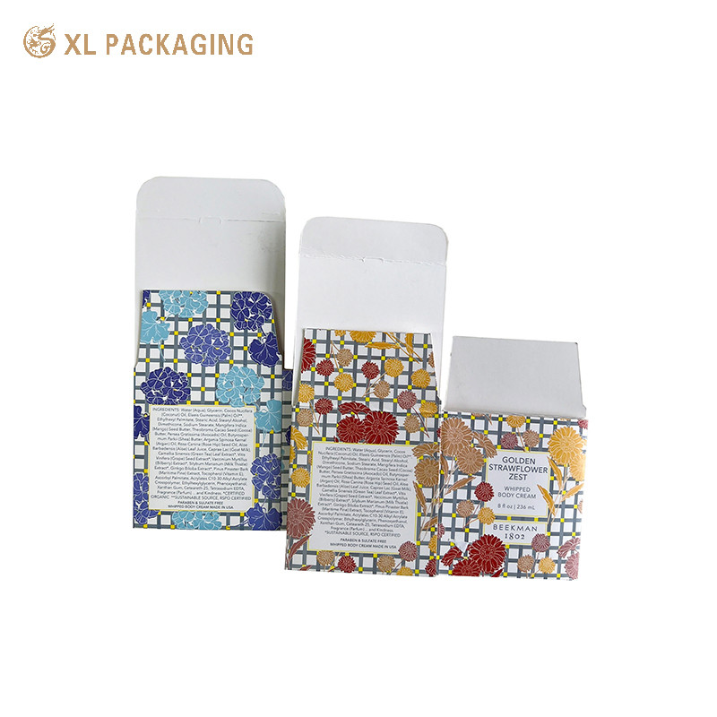 Leopard Print Women Handbag Packaging Boxes Red Clothing Folding Paper Box For Gifts