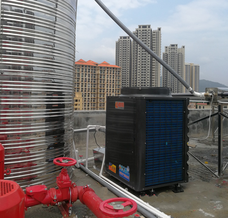 All In One Energy Saving Commercial Heat Pump Water Heater Long Life Span