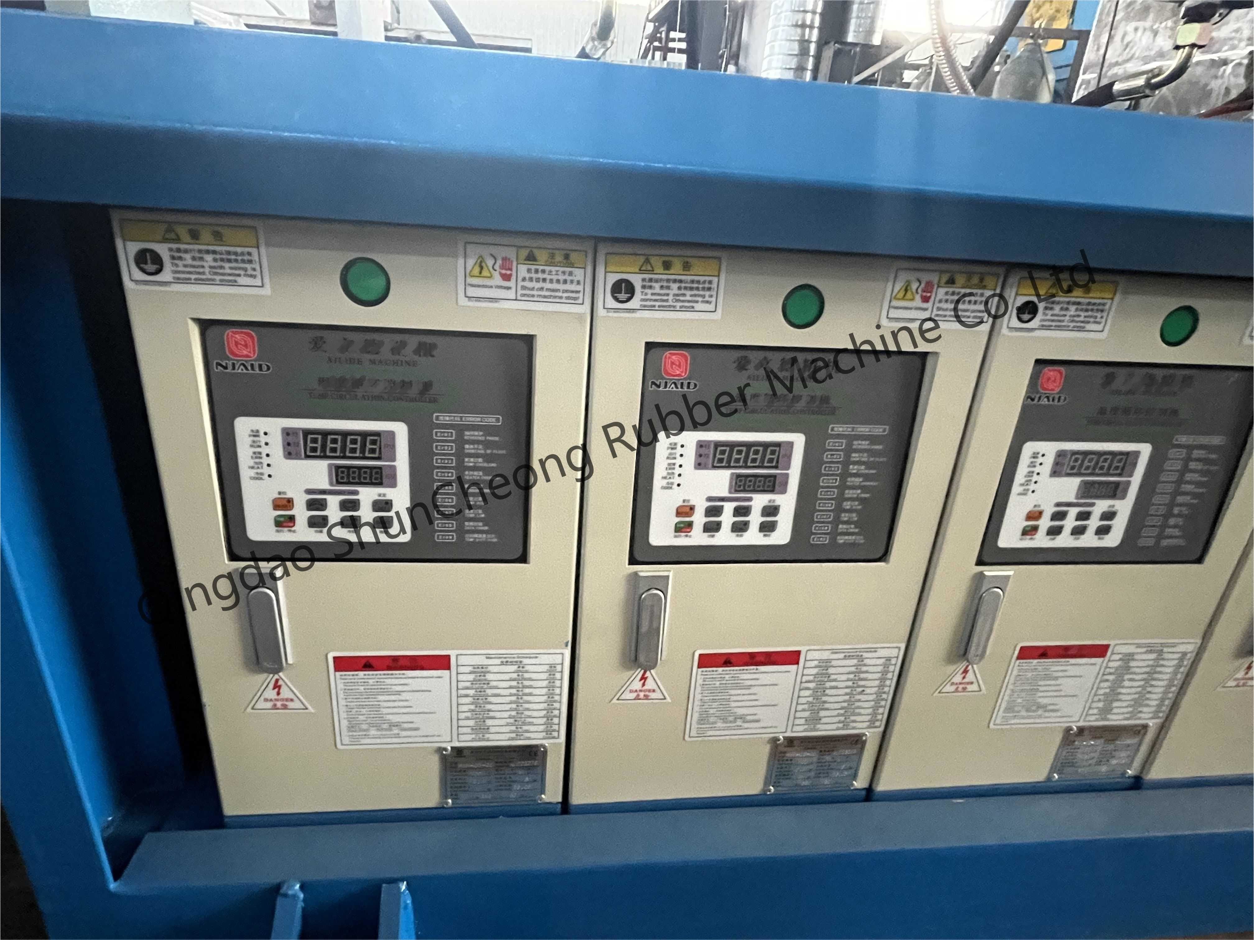 Force Feeding Single Screw Rubber Extruder Machine With Strainer