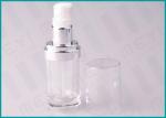 20 ML Oval Shape PMMA Acrylic Lotion Pump Bottle For Cosmetic Essence