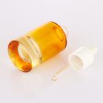 Factory price plastics white pump yellow essencial oil toner cosmetics dropper