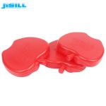 Red Reusable Food Freezer Mini Ice Packs For Kids Cooler Bags MSDS Approve