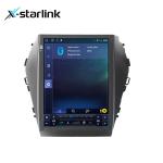 Touch Screen Car Stereo 9.7" Android 13 Apple CarPlay GPS For Hyundai IX45 2015