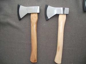 Quality 600G Carbon Steel Hatchet Hand Working Axe With Hickory Wood Handle (XL0135) wholesale