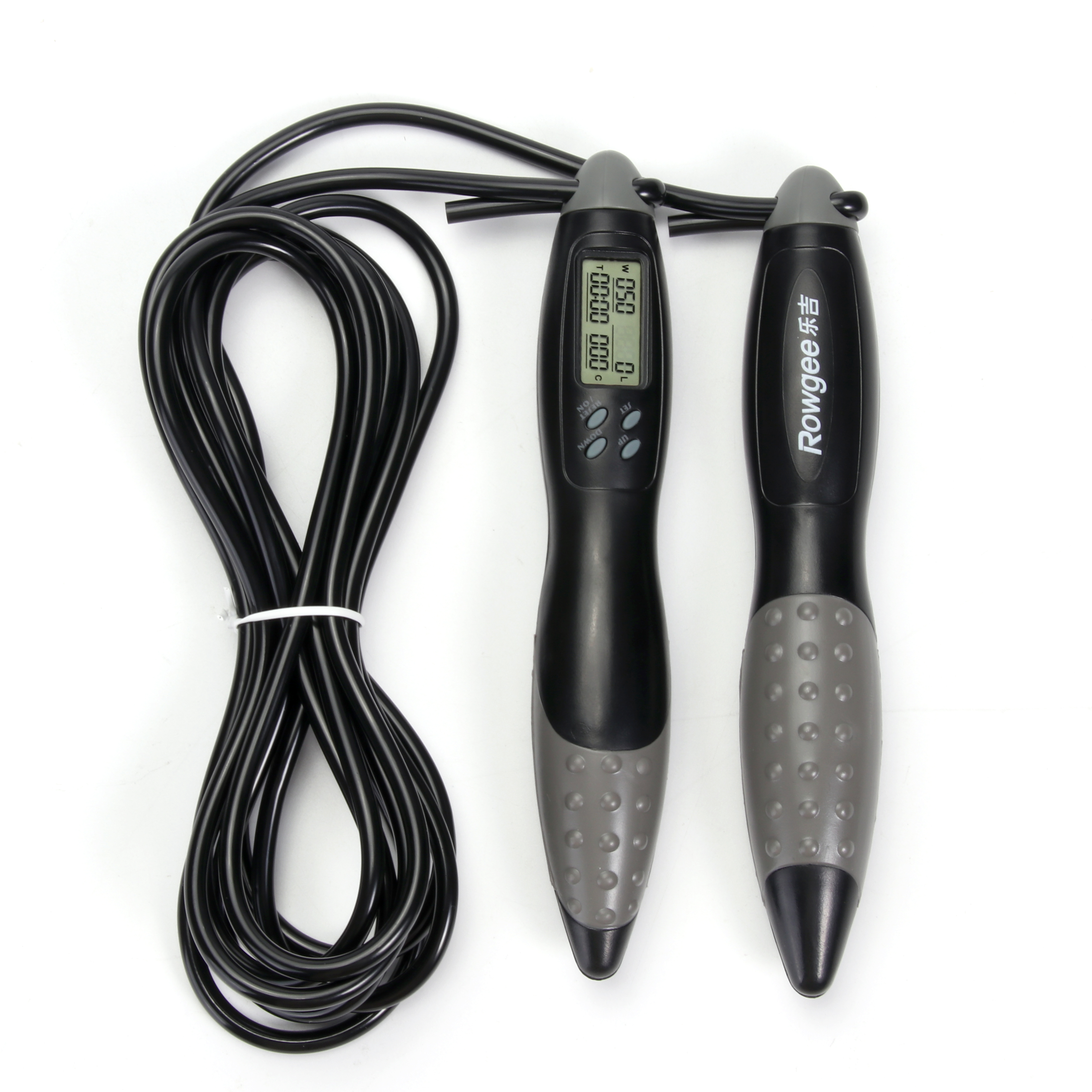 Body Building Equipment Sensor Type Commercial Handle Jump Rope For Indoor Exercise