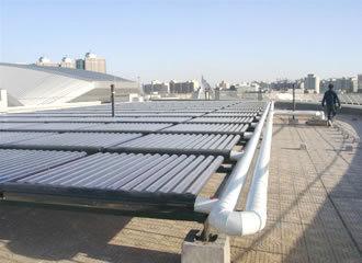Cheap Non Pressurized Solar Collector 58*1800mm for Large Scale Solar Water Heating Project for sale