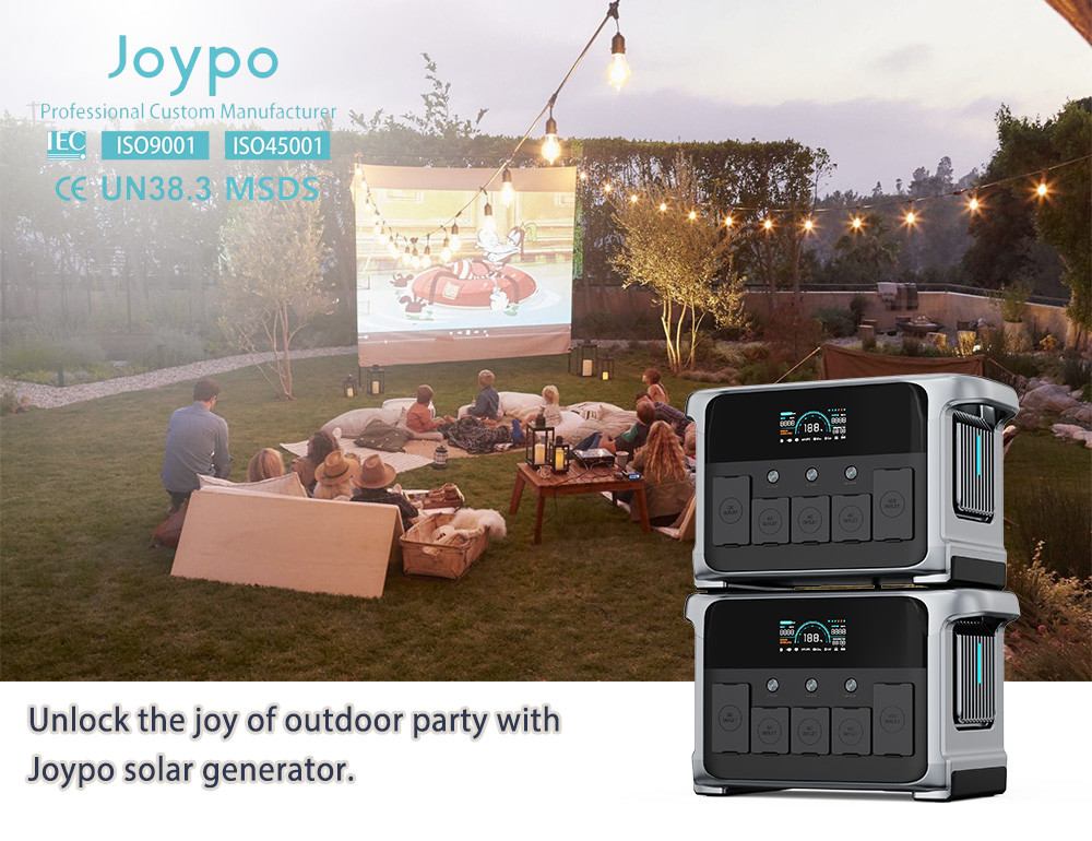Portable Lithium Ion Battery Pack 1200W Solar Power For Outdoor Party And Camping