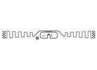 Quality Aluminium Wet Inlay AZ-01(E31) Sticker Tag wholesale