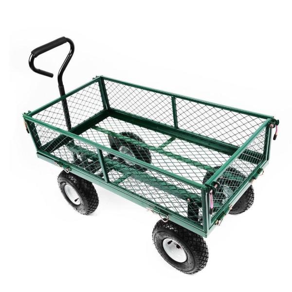 Cheap 86*46*51cm Occasion Selection Garden Wagon Cart With Dumping Feature And Support for sale