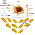 Ice-Breaking Teeth for Carter CAT320 329 330 336 345 349 365GC Bucket Teeth 381