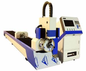 China Tube Fiber Laser Cutting Machine For Ss on sale