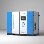 Permanent Magnet Two Stage Screw Air Compressor IP65 Horizontal 380V / 50hz
