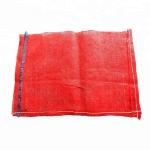 100% PP/PE Material Orange Color Fruit Firewood Onion Raschel Mesh Bag for