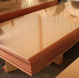 Quality 99.9% Pure Flexible Copper Sheet 2mm 3mm 4mm Thickness Polished Pure Brass wholesale