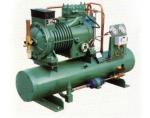 R404a Water Cooled Condensing Unit 40HP Refrigeration Unit For Cold Storage