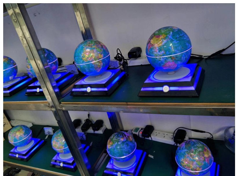 Magnetic levitation floating constellation globe world map 6inch