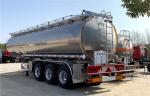 3 Axle 4200Liters Aluminum Alloy Tank Semi Trailer for Oil/Fuel/Diesel/Gasoline