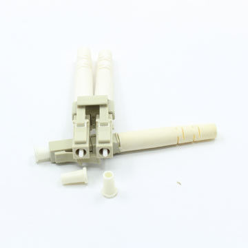 Sc Multimode Duplex Fiber Optic Adapter For Telecom / Network Grade