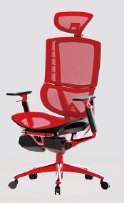 Quality Aluminum Alloy Ergonomic Mesh Chair Polyester Office Executive Chair wholesale
