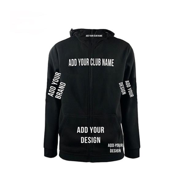 Print Full Zipper Up Motor Cross Pit Shirt Custom Sportswear Mens Hoodies Long
