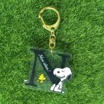 OEM ODM Anime Acrylic Keychain Die Cut With Glitter Hologram