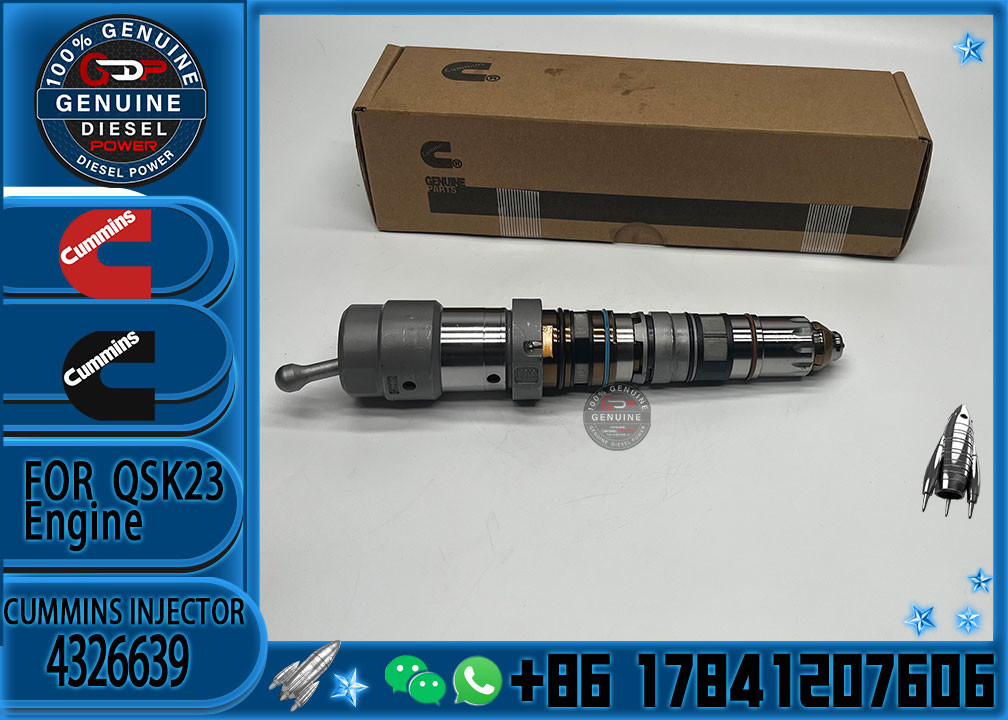 4326639 Original QSK23 QSK60 QSK19 Diesel Fuel Injector 6560-11-1114 4088420 4077076 4062090 4902827 4326639