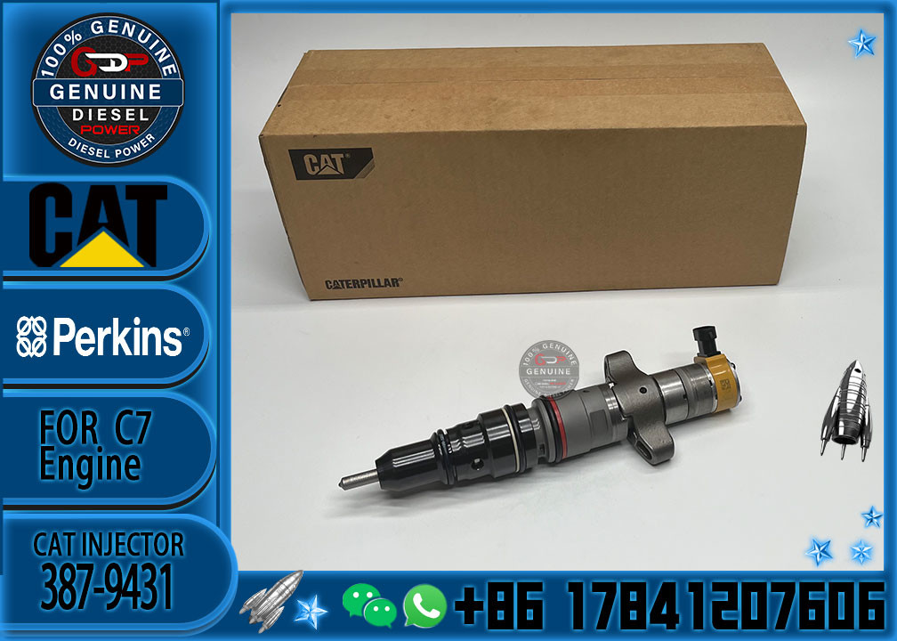Diesel spare parts c7 c9 injectors 387-9431 387-9436 387-9427 for caterpillar c7 c9 engine