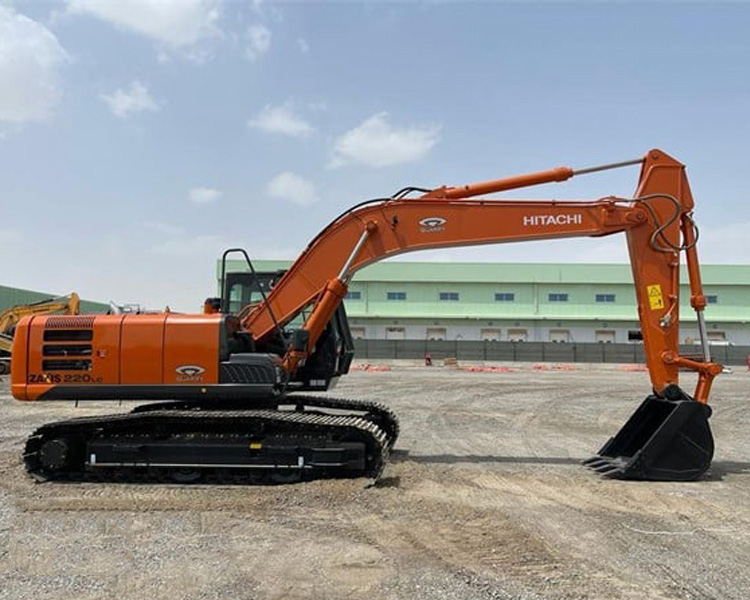 Medium Size Excavator Used 22 Ton Hitachi 220 Excavator ZX220LC