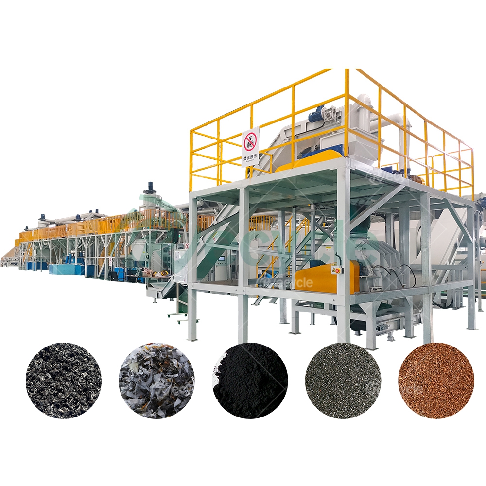 14700 kg Weight Recyclcing Machine for 2024 Li Battery and Lithium Ion Battery Recycling